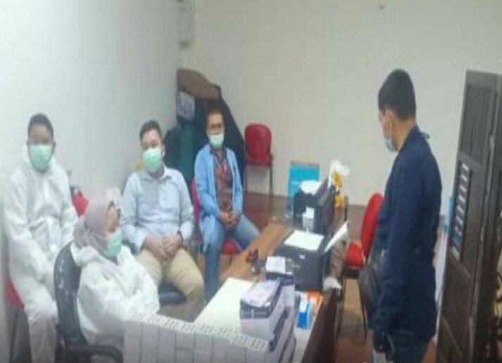 Polda Sumut Grebek Tempat Layanan Rapid Test Antigen Milik Kimia Farma di Kualanamu