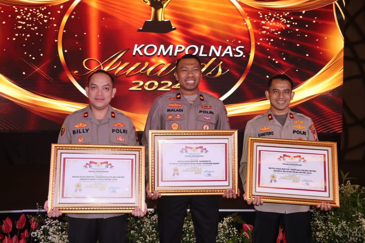 Polsek Kembangan Jakarta Barat Sabet Penghargaan Kompolnas Awards 2024 untuk Program Pendidikan Anak-anak Putus Sekolah