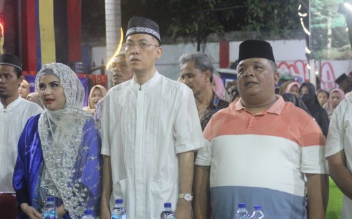 Zulham Nasution Didampingi Melvy Noviza Hadiri Halal Bihalal Warga RW 09 Tanjung Priok