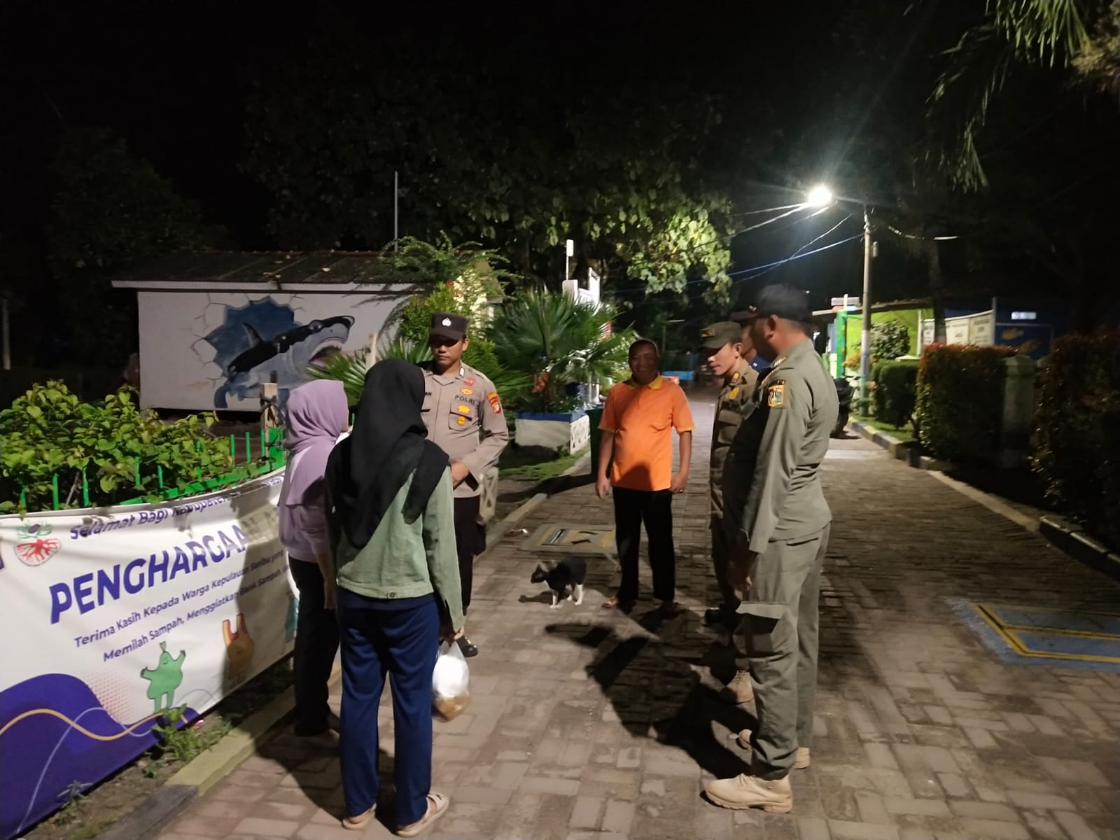 Patroli Ramadhan Polsek Kepulauan Seribu Selatan Ciptakan Lingkungan Kondusif
