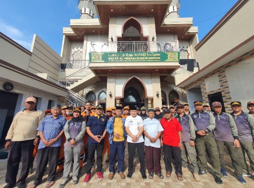 Sambut Bulan Ramadan, Kecamatan Tanjung Priok Laksanakan Bersih Bersih Masjid