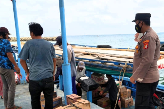 Baru Tiba di Pulau Untung Jawa Kep Seribu Selatan, 32 Wisatawan Scan PeduliLindungi