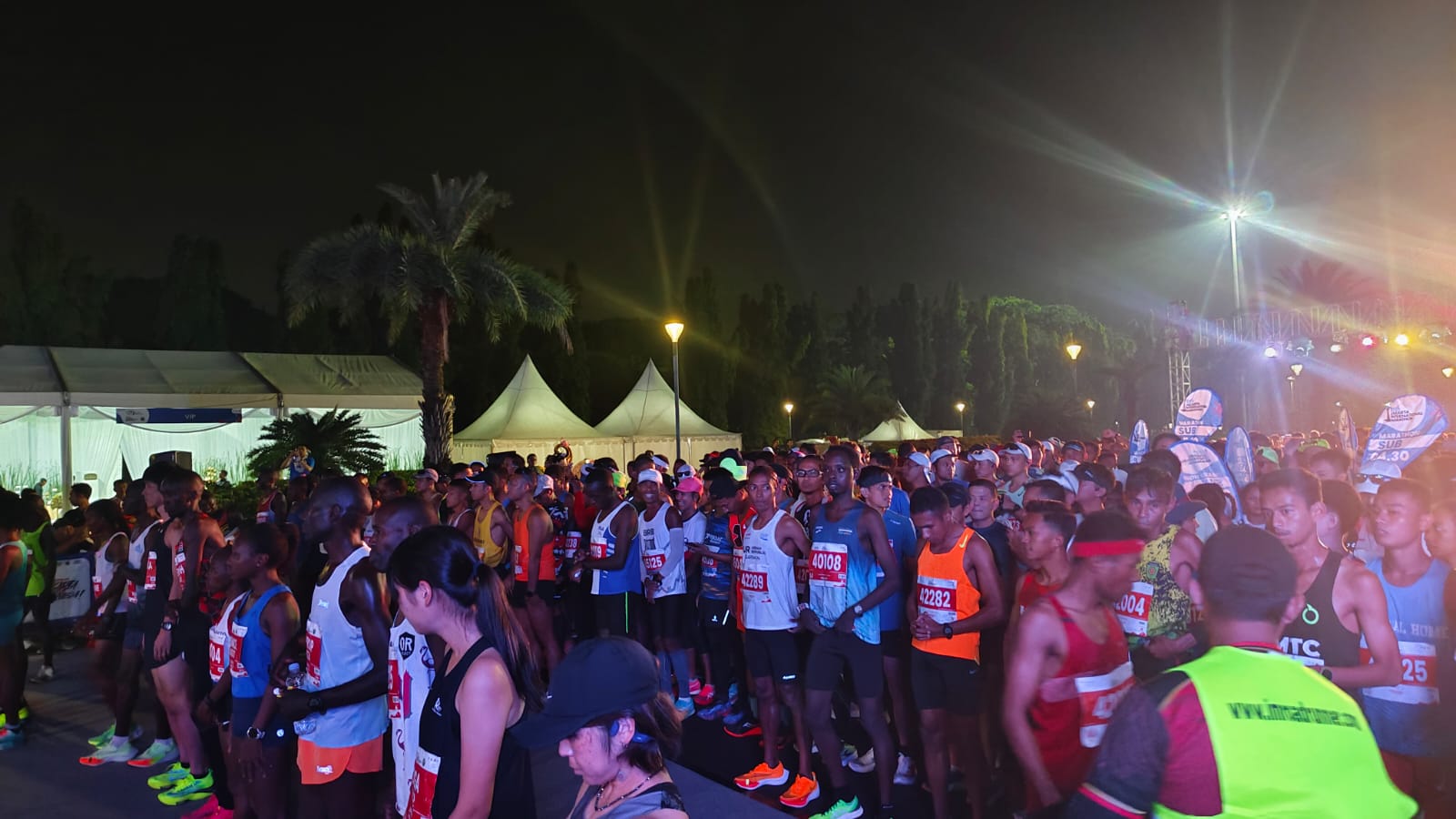 Jakarta International Marathon (JAKIM) 2024 Yang Berlangsung Minggu Pagi ini Dijaga Ketat Aparat Gabungan