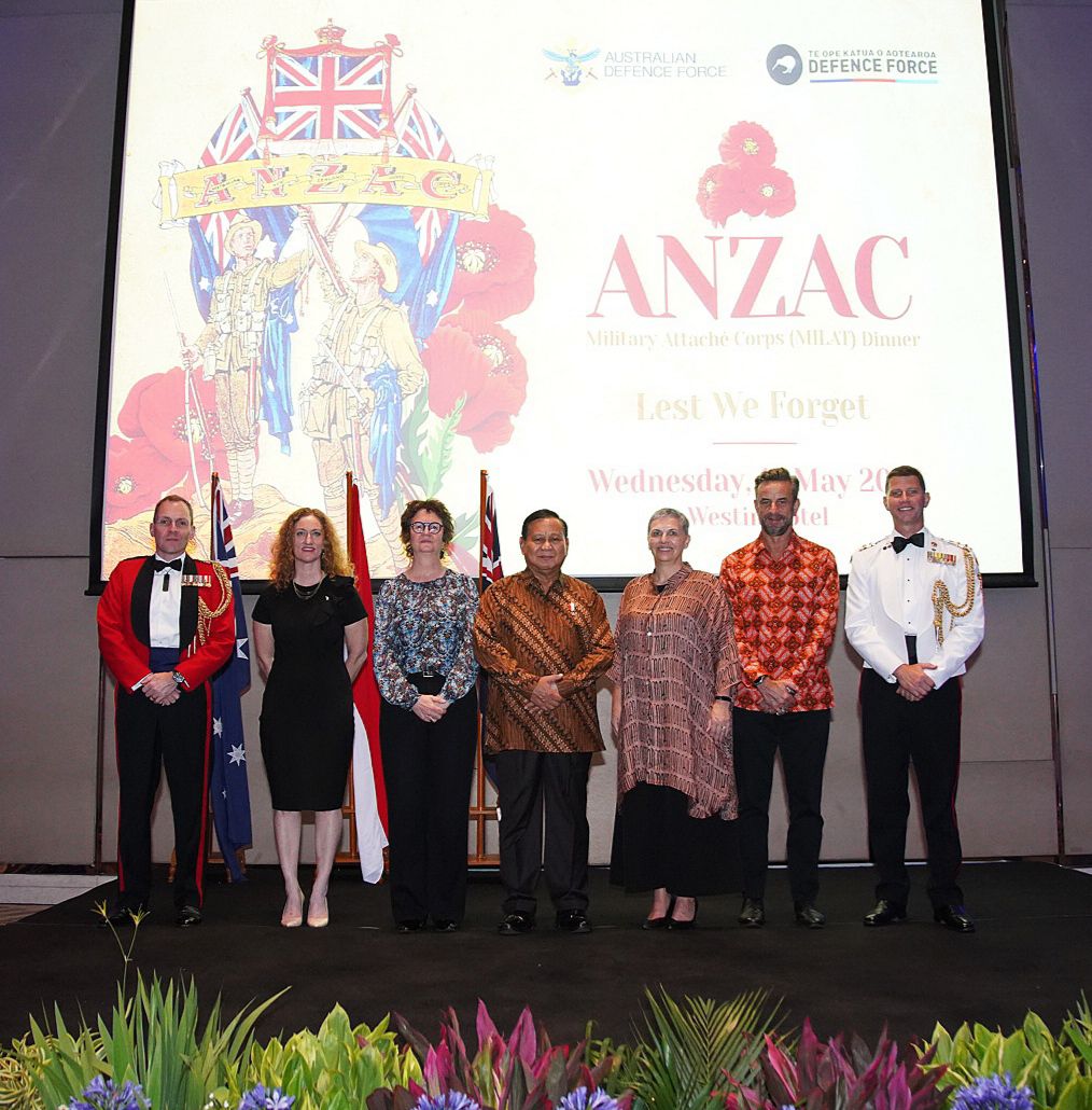 Hadiri ANZAC Day, Prabowo Jalin Hubungan Pertahanan dengan Australia-Selandia Baru
