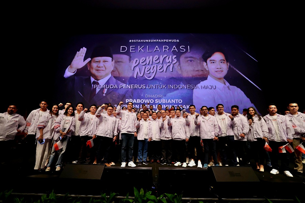 Relawan Muda Jokowi Dukung Prabowo-Gibran, Profesional, Mahasiswa hingga Siswa SMA