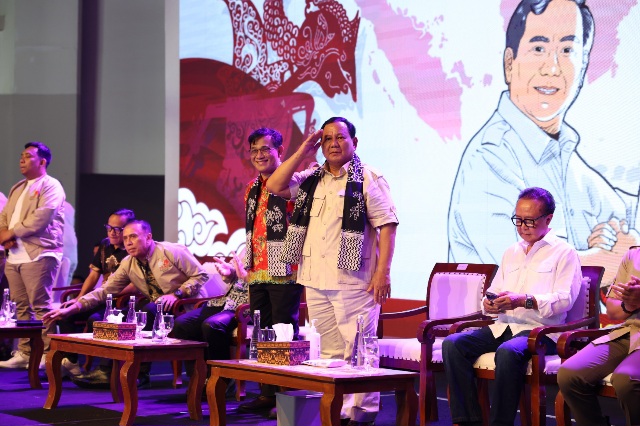 Di Hadapan Relawan Prabowo-Budiman Bersatu, Prabowo Ingin Rakyat Indonesia Dapat Upah Layak