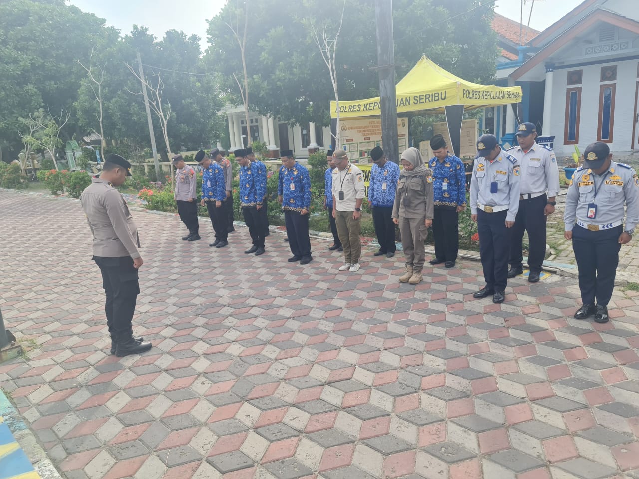 Pelayanan Humanis Pos Pam Ops Ketupat Jaya 2023 Di Pulau Pramuka