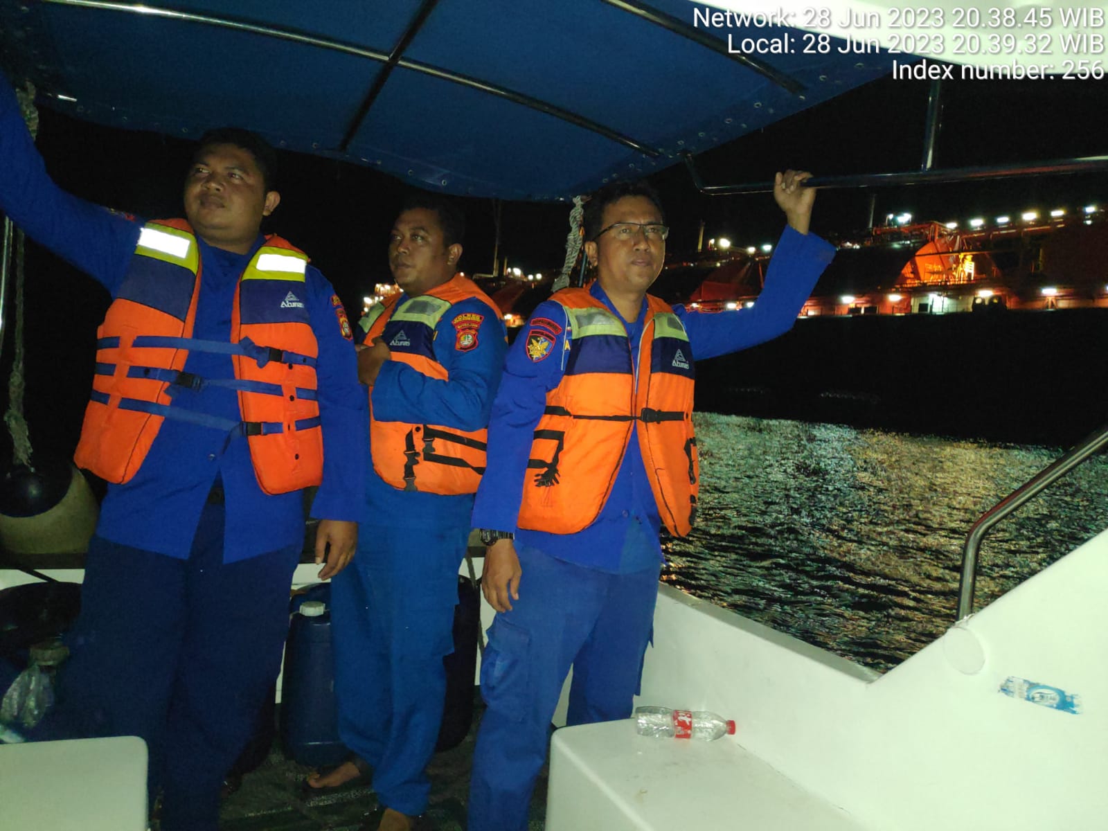 Team Patroli Satuan Polair Polres Kepulauan Seribu Menjaga Keamanan Perairan Kepulauan Seribu 