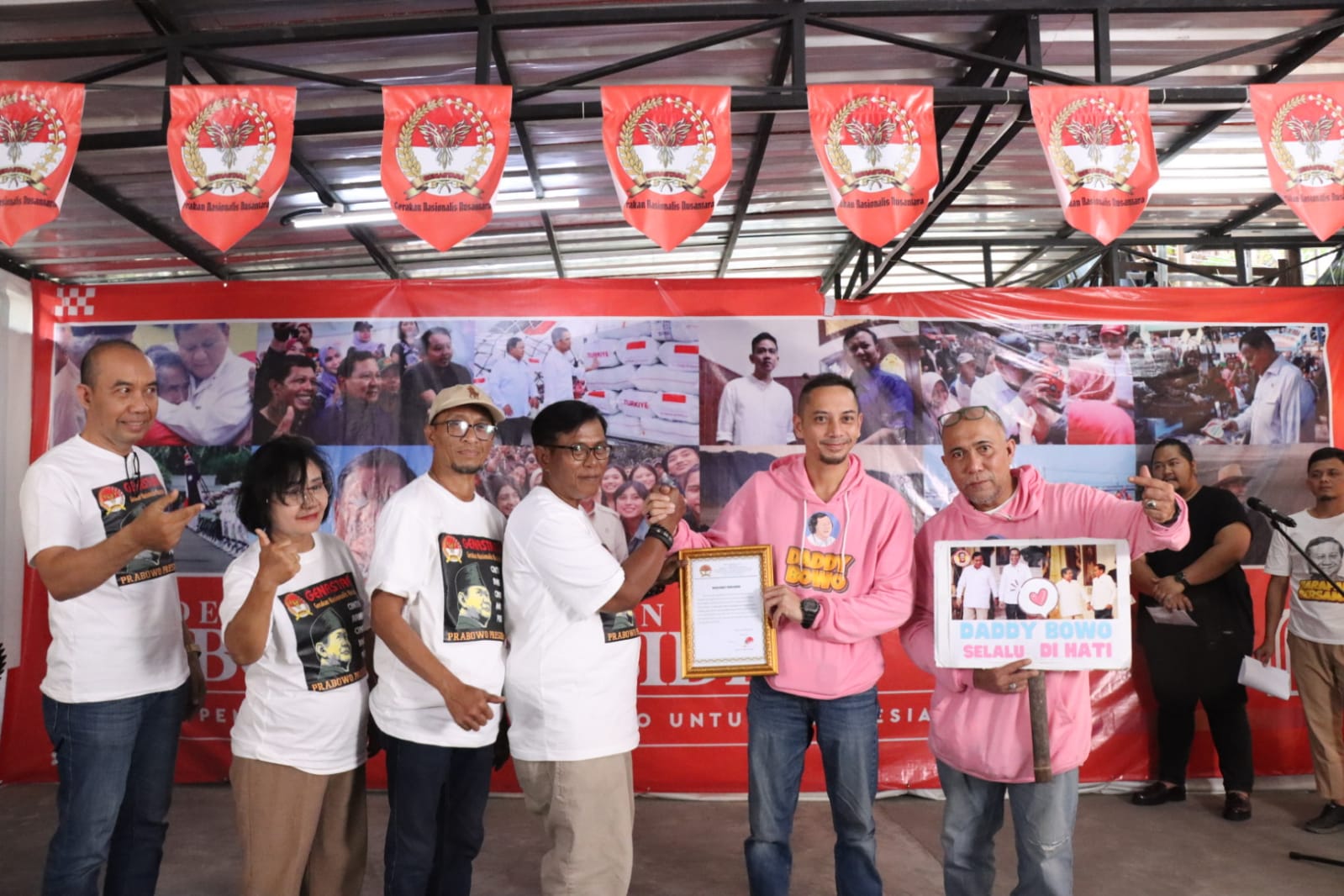 Pesan Untuk Relawan EMAS PS 08, Fauzy Baadilla: Menang Pak Prabowo, Kita Rangkul Semua Kalangan!