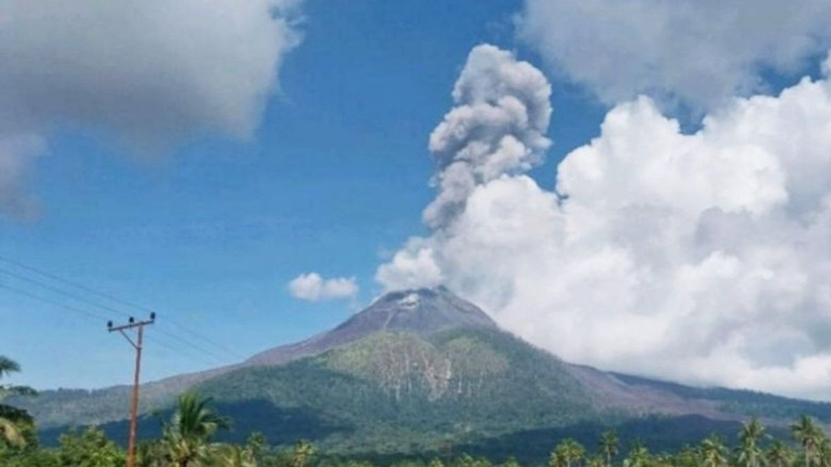 Status Siaga, Badan Geologi Minta Warga Waspadai Erupsi Gunung Lewotobi Laki-laki