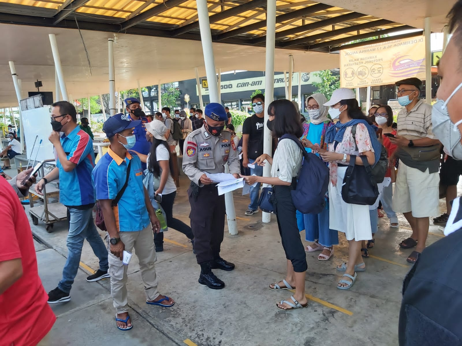 207 Warga dan Wisatawan Ke Pulau Seribu Melalui Dermaga Marina Ancol Dengan Pengawasan ProKes Ketat