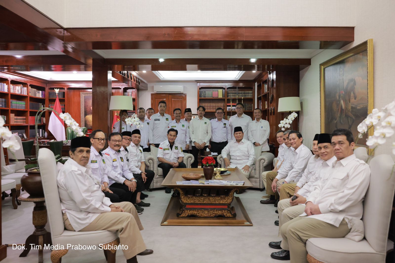 Silaturahmi Politik Gerindra & PBB, Prabowo Terbuka Kerjasama Dengan Siapa Saja 