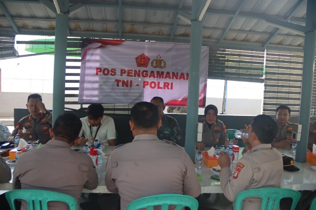 Polres dan TNI Kepulauan Seribu Gelar Posko Gabungan, Perkuat Sinergitas Jaga Keamanan Wilayah