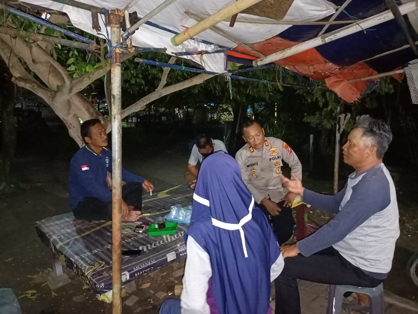 Bertemu Tokoh Masyarakat, Kapolsek Kepulauan Seribu Selatan siap Tingkatkan Pelayanan