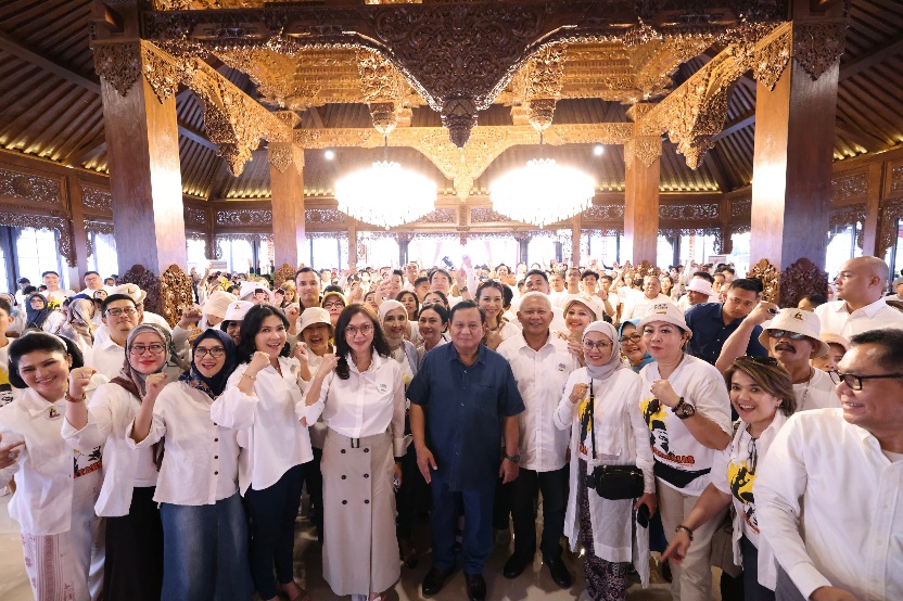 Prabowo: Bersaing Tak Boleh Bermusuhan, Itu Tidak Dewasa