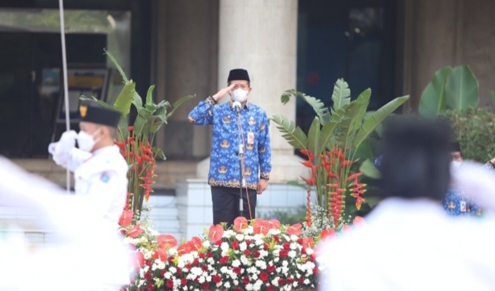 Gelar Upacara Hari Kebangkitan Nasional, Pemkot Jakarta Utara Serukan Bangkit Bersama