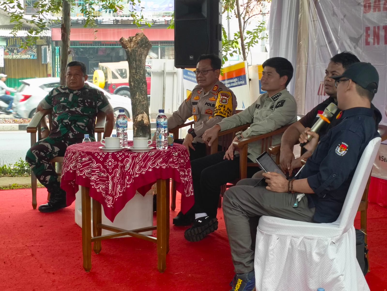 Kapolsek Duren Sawit hadiri sosialisasi Pilkada 2024