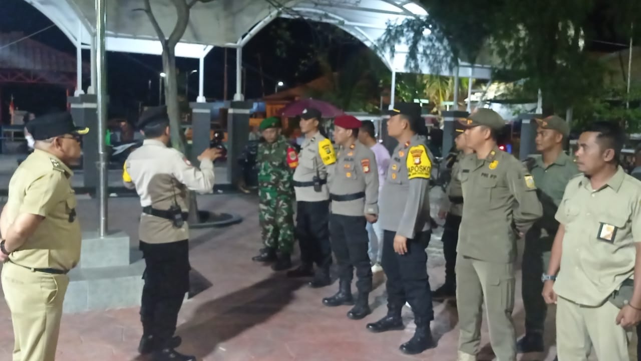 Patroli Gabungan TNI-Polri, Satpol PP, dan Pemda di Kepulauan Seribu Utara Antisipasi Gangguan Pemilu