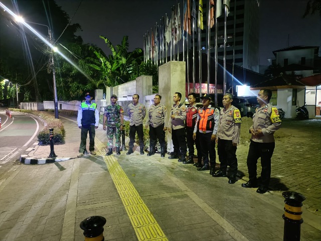 Jelang Pilkada Serentak, Tiga Pilar Sawah Besar Tingkatkan Patroli Gabungan