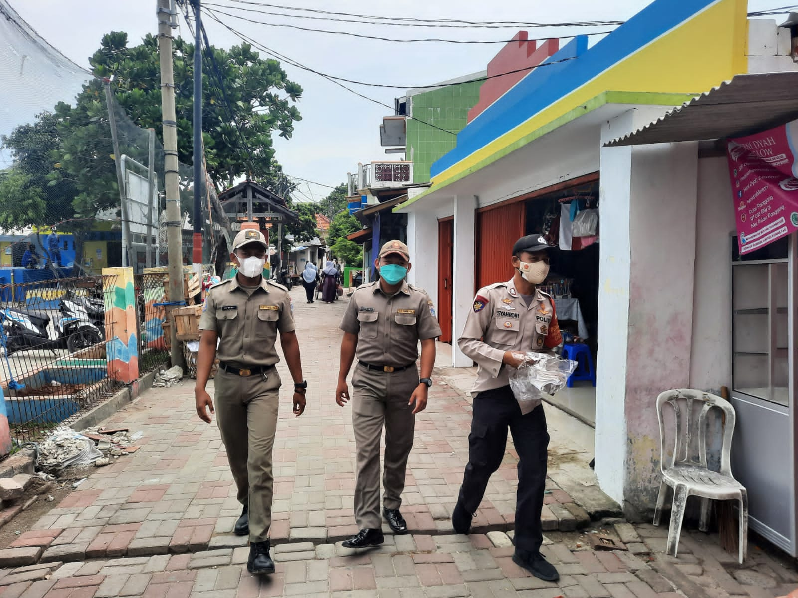 Polsek Kep Seribu Utara Gelar Ops Yustisi Gabungan di 3 Pulau Temukan 8 Pelanggar ProKes