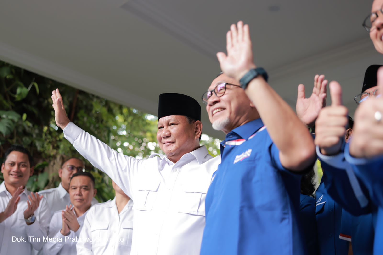 Prabowo Terima PAN di Kertanegara: Kita Inginkan Jalan Tengah, Kesejukan