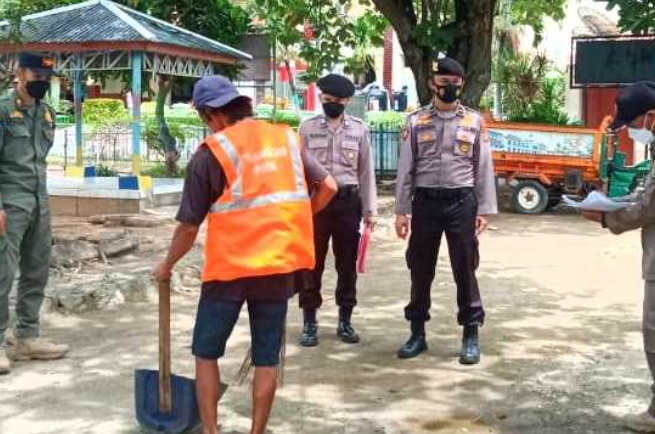 Sat Samapta Polres Kep Seribu Gelar Ops Yustisi Gabungan di Pulau Untung Jawa, Temukan 6 Pelanggar ProKes