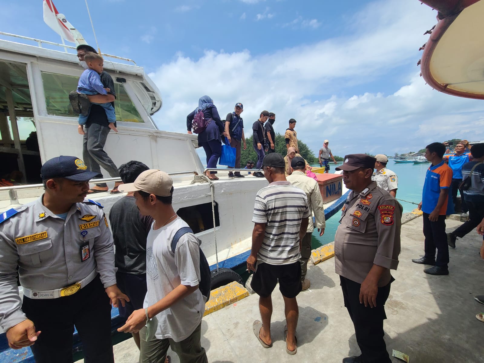 Kapolsek Kepulauan Seribu Utara Utamakan Keselamatan Penumpang