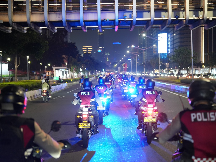 Jaga Kondusifitas Jelang Pilkada Polda Metro Jaya Gelar Patroli