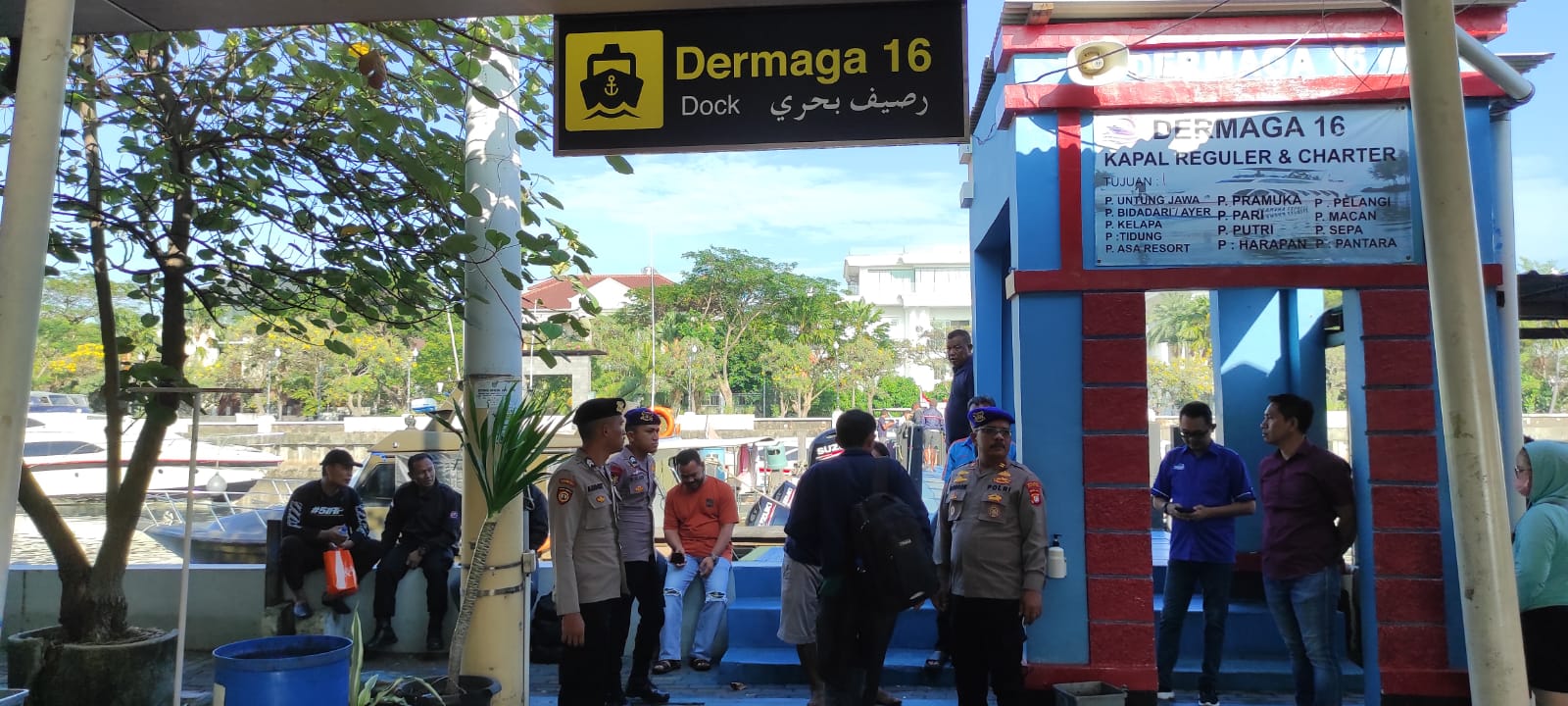 Polres Kepulauan Seribu Menunjukkan Pendekatan Humanis dalam Pengamanan Dermaga 16 dan 17 Marina Ancol