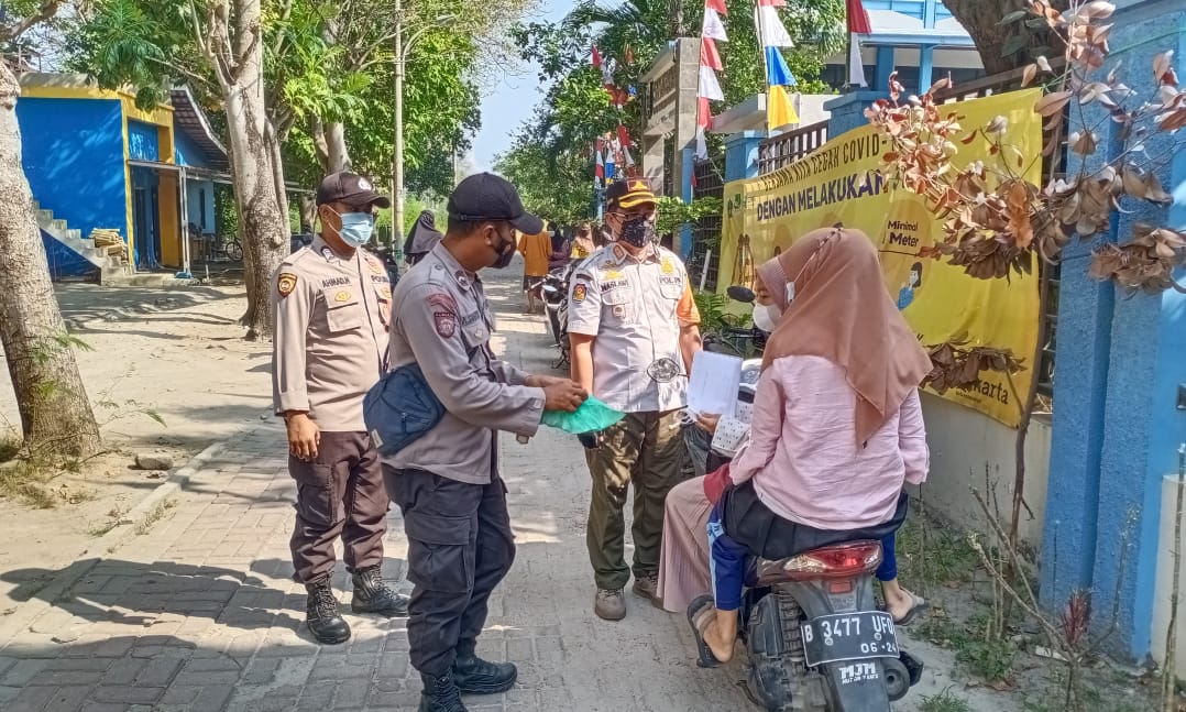 Polsek Kep Seribu Selatan Gelar Ops Yustisi Gabungan Serentak di 4 Pulau Pemukiman