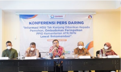 Ombudsman RI Temukan Maladministrasi Penundaan Informasi Kementerian ATR/BPN