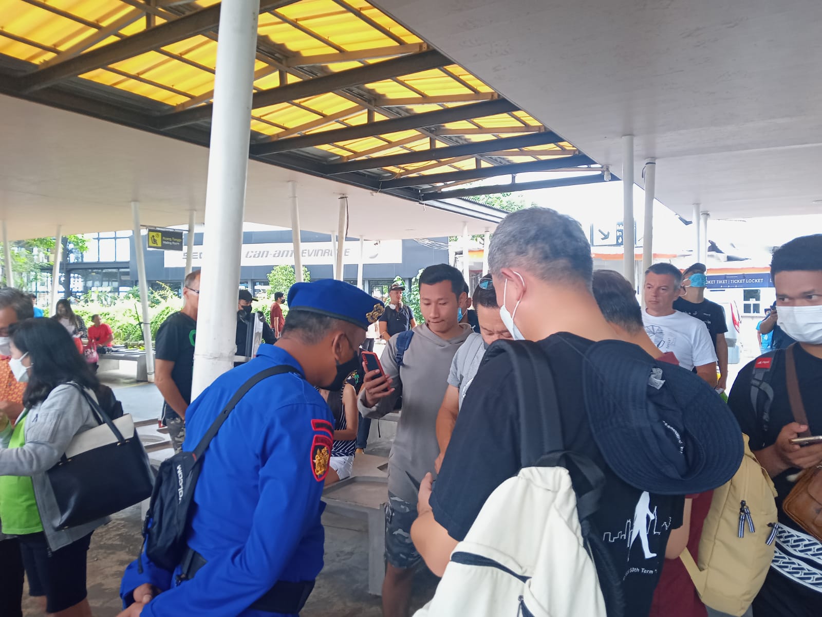 Pengamanan Dermaga Marina Ancol Oleh Polres Kepulauan Seribu