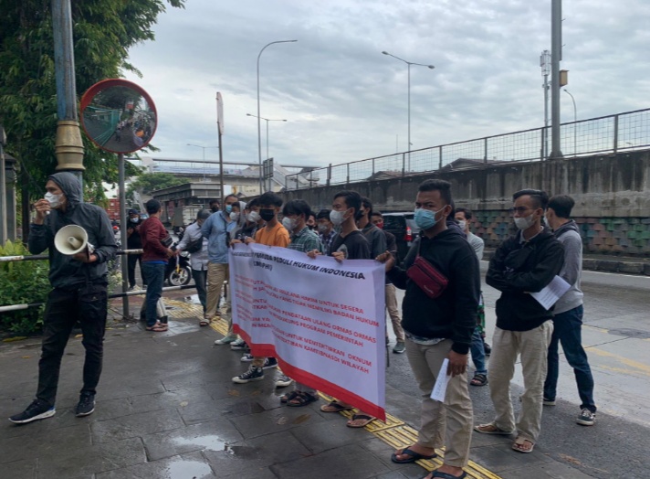 Ormas Tak Terdaftar di Jakut Marak, Mahasiswa Demo Kantor Walikota