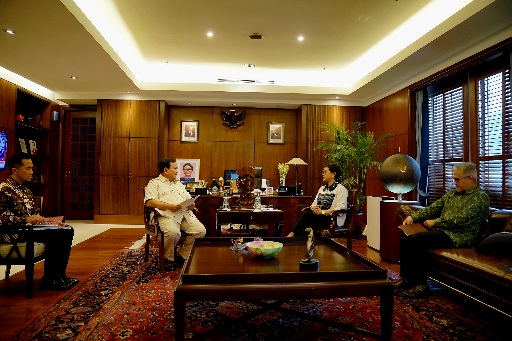 Menhan Prabowo dan Menlu Retno Bahas Persiapan Pengiriman Bantuan Kemanusiaan Palestina
