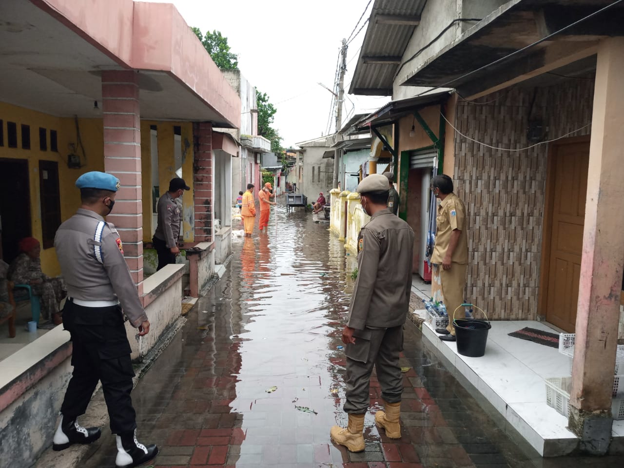 Kondisi Terakhir Banjir Rob di Wilayah Kepulauan Seribu Selatan, Hampir Semua Wilayah Sudah Surut