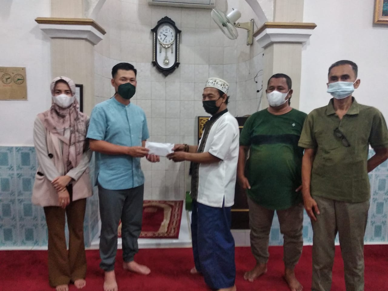 Jelang Ramdhan, Jupiter Bantu Pembelian AC Masjid Jami Kesederhanaan