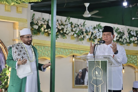 Prabowo Didoakan Habib Nabiel di Haul Habib Munzir Almusawa: Allah Mudahkan Cita-citanya untuk Bangsa
