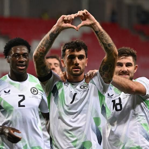 Menang 3-0, Tim Irlandia Kenakan Ban Lengan Hitam saat Hadapi Israel