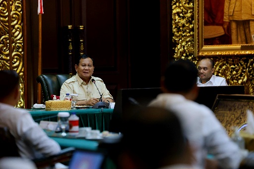 Prabowo Terima Ketum PP Pemuda Muhammadiyah, Bahas Mimpi Anak Muda Indonesia