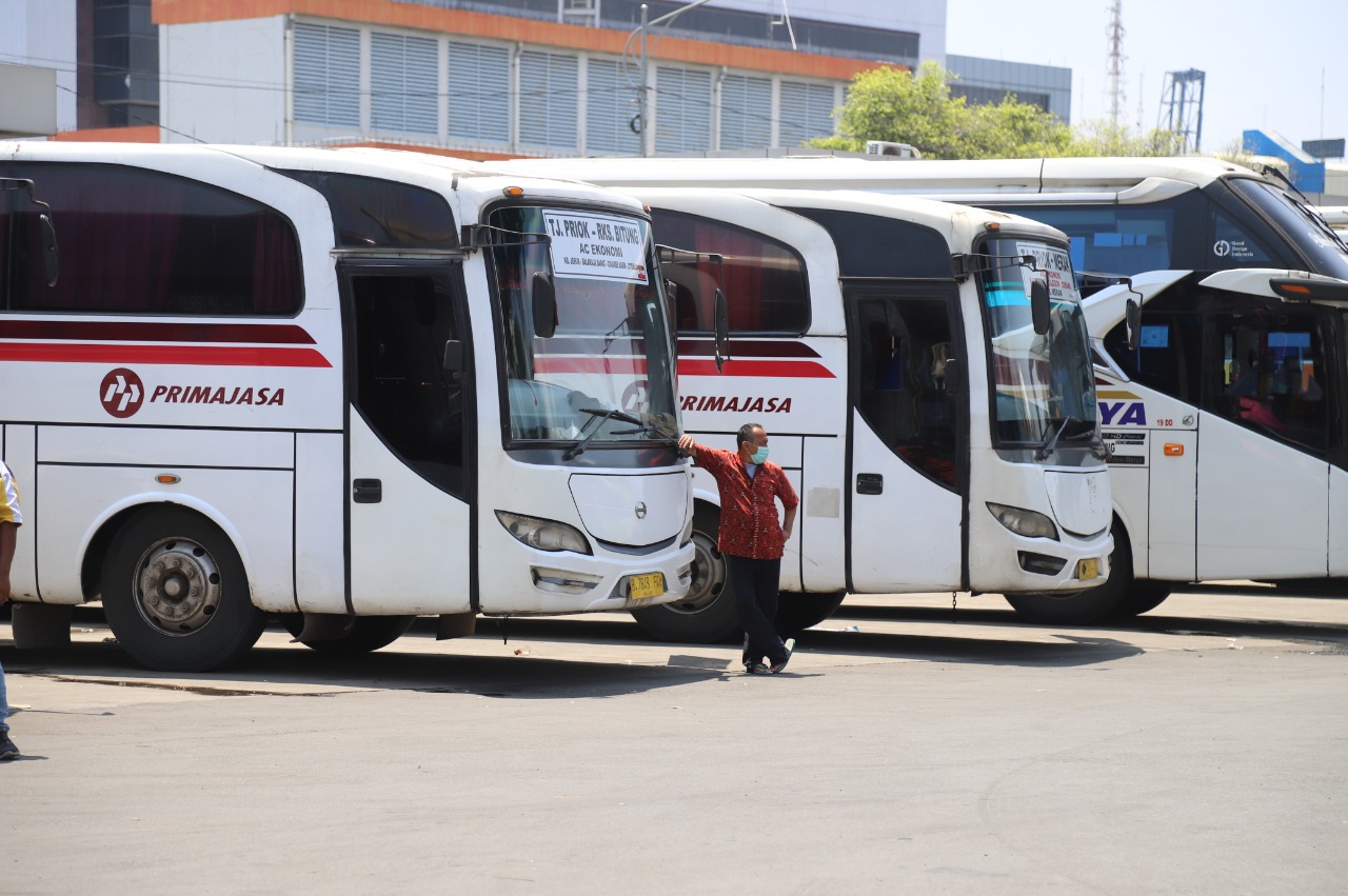 Terminal Tanjung Priok Tutup Layanan Bus AKAP Pada Libur Idul Fitri