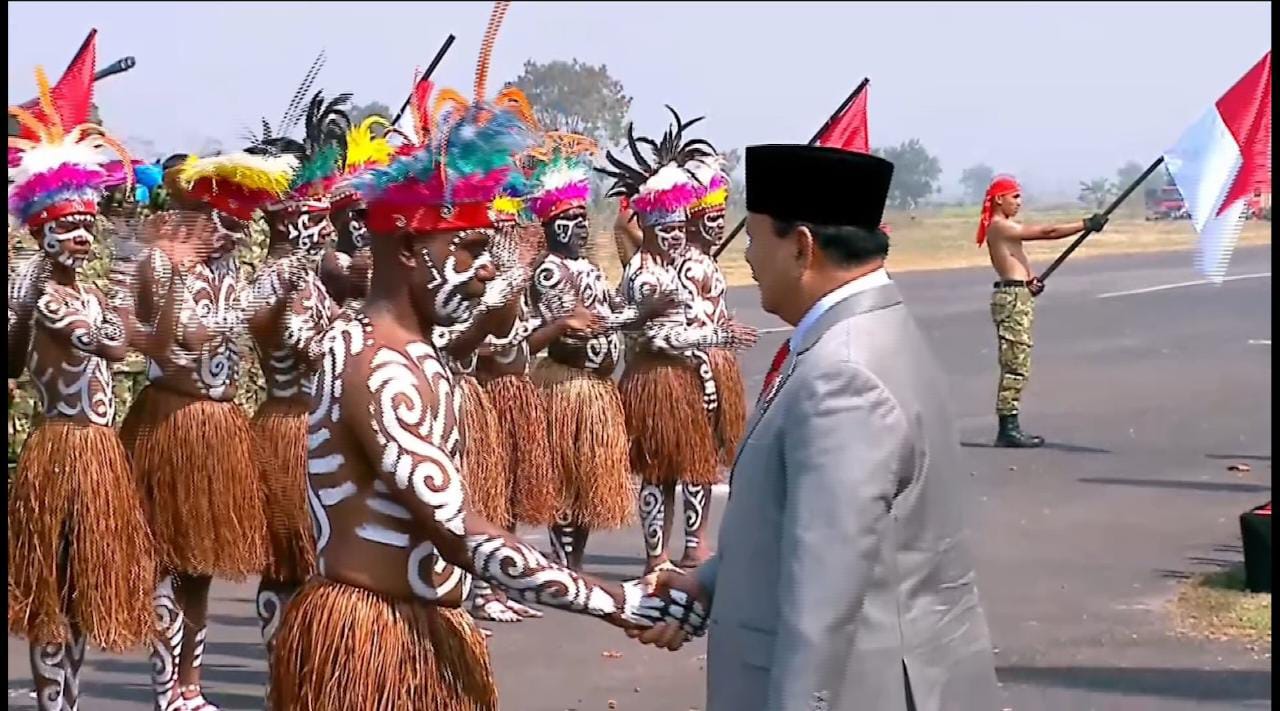Penetapan Komcad 2023, Prabowo Bawa Pesan Jokowi: Siapkan SDM Unggul dan Patriotik