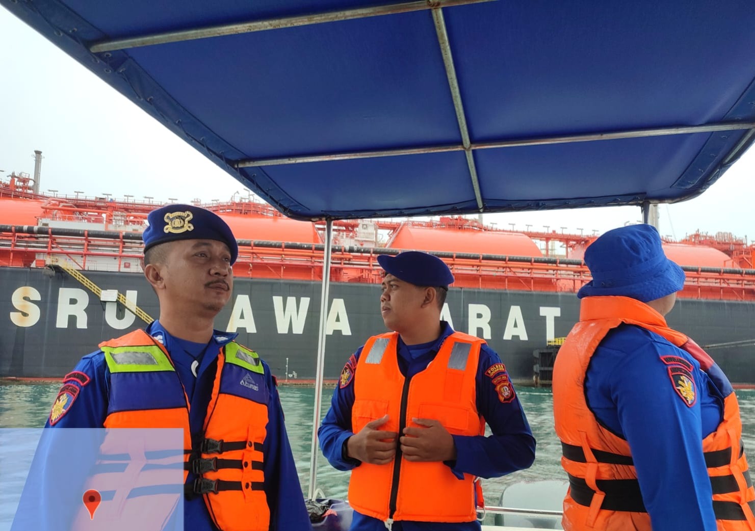 Tim Patroli Satpolair Polres Kepulauan Seribu Lakukan Patroli Laut Dialogis di Perairan Pulau Untung Jawa