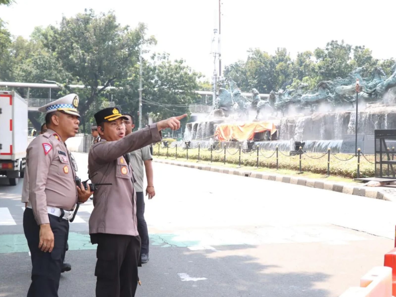 Polri Kerahkan 2.959 Personel Amankan Pesta Rakyat Dalam Rangka HUT Bhayangkara Ke-78 di Monas