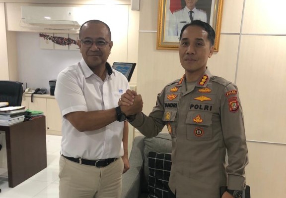Siapkan Pengamanan, Pamobvit Polda Metro Jaya Dukung Pelayanan Operasional PAM JAYA