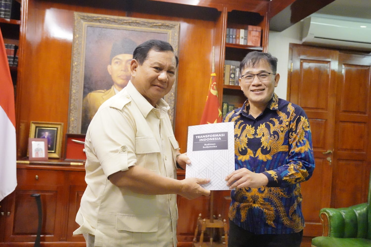 Prabowo dan Budiman Sudjatmiko Gagas Pentingnya Persatuan di Kartanegara 