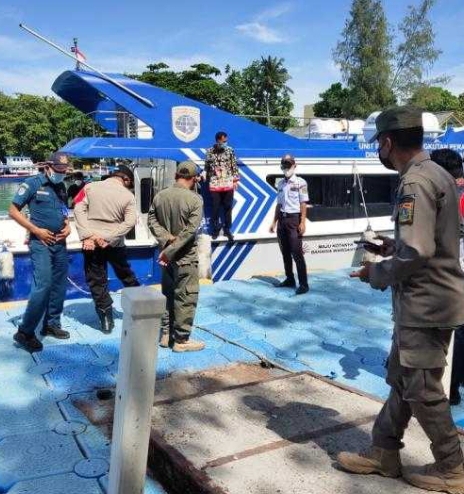Tiba di Kep Seribu Selatan, 91 Penumpang Kapal Diwajibkan Scan PeduliLindungi dan Taat ProKes