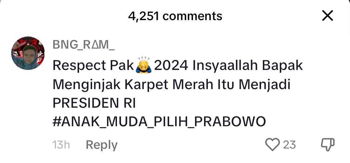 Prabowo Tak Lewati Karpet Merah Saat Hadiri HUT RI ke 78 di Istana Jadi Sorotan Netizen