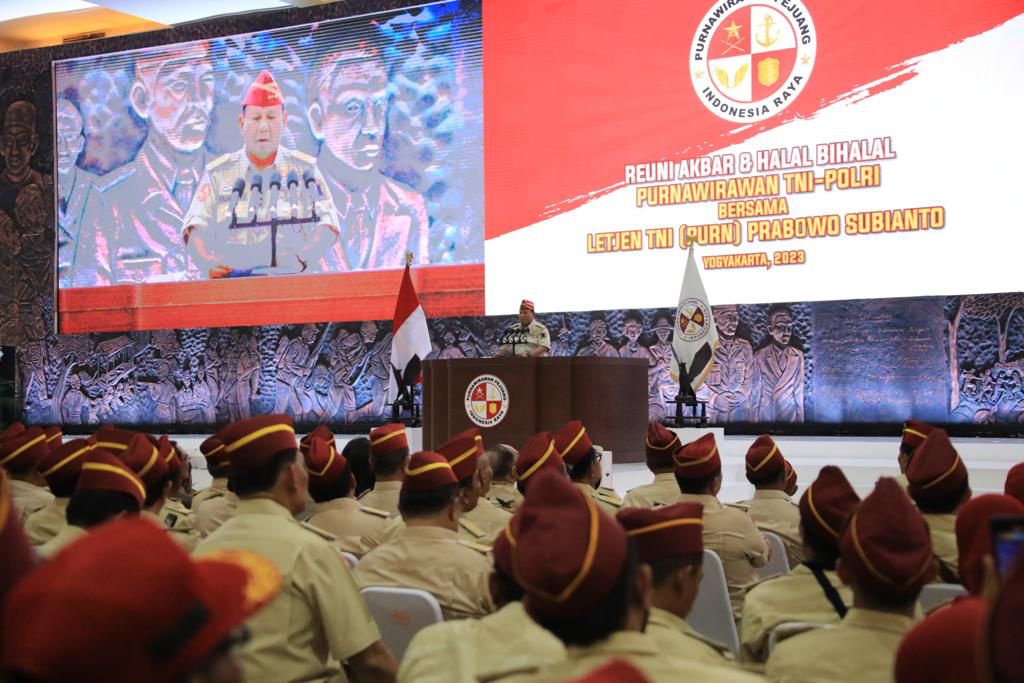 Purnawirawan TNI Polri Bersatu, Satu Komando Dukung Prabowo