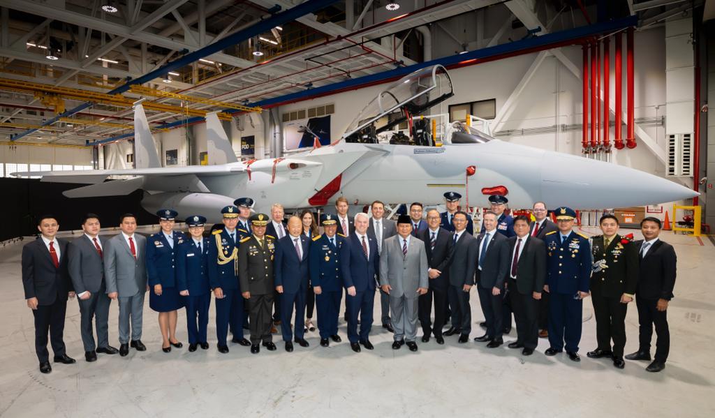 Prabowo Umumkan RI Siap Diperkuat 24 Pesawat Tempur F-15EX Baru dari AS