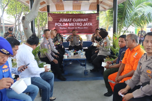 Kapolres Kepulauan Seribu Gelar Jum'at Curhat Jaga Kondusifitas Menjelang Pilkada 2024